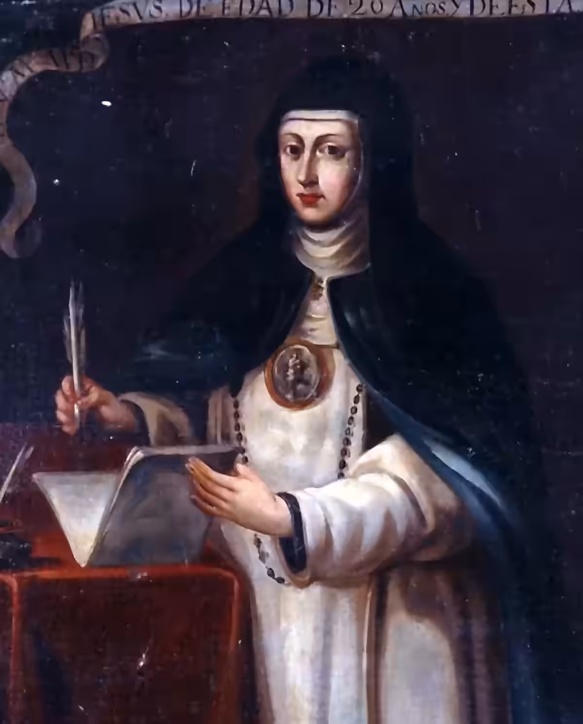Bilocación de Santa María de Jesús de Ágreda