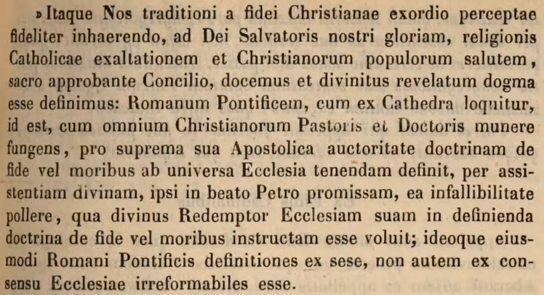 Dogma de la infalibilidad papal