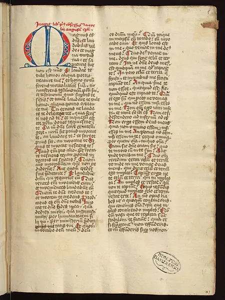 Las confesiones de San Agustín
