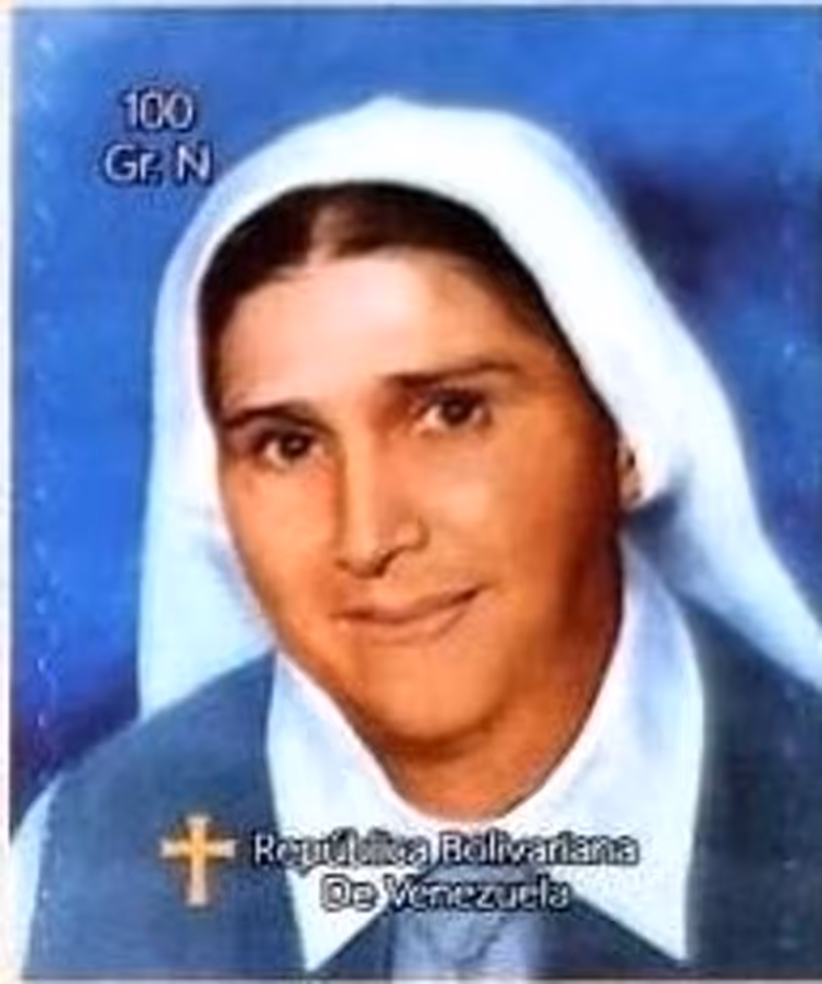 Carmen Rendiles Martínez 2025 stamp of Venzuela